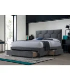 HARRIET 160 bed, GREY VELVET order